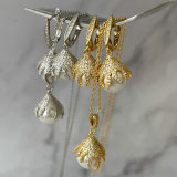 Pearl drop set jewelry