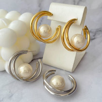 Pearl hoop