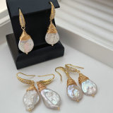 Fresh water pearl earrings