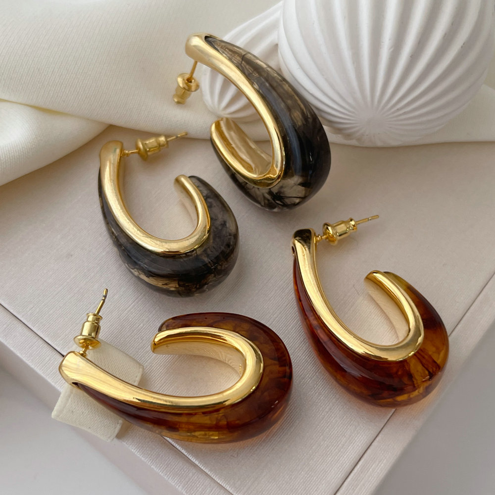 Acrylic earrings