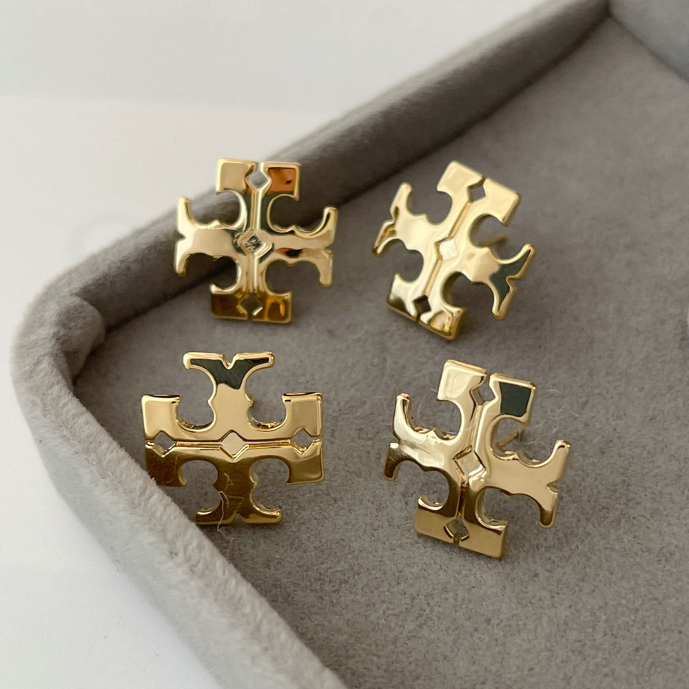 TB earrings