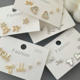 Set heart earrings