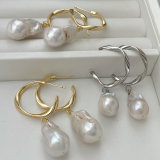 Fresh water pearl earrings