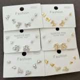 Cherry heart set earrings