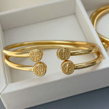 Metal cross bracelet