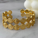 Metal cross bracelet