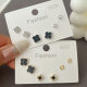 Set clover earrings