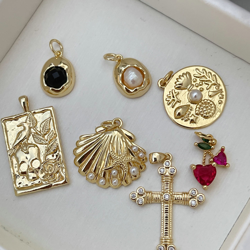 small cross charm