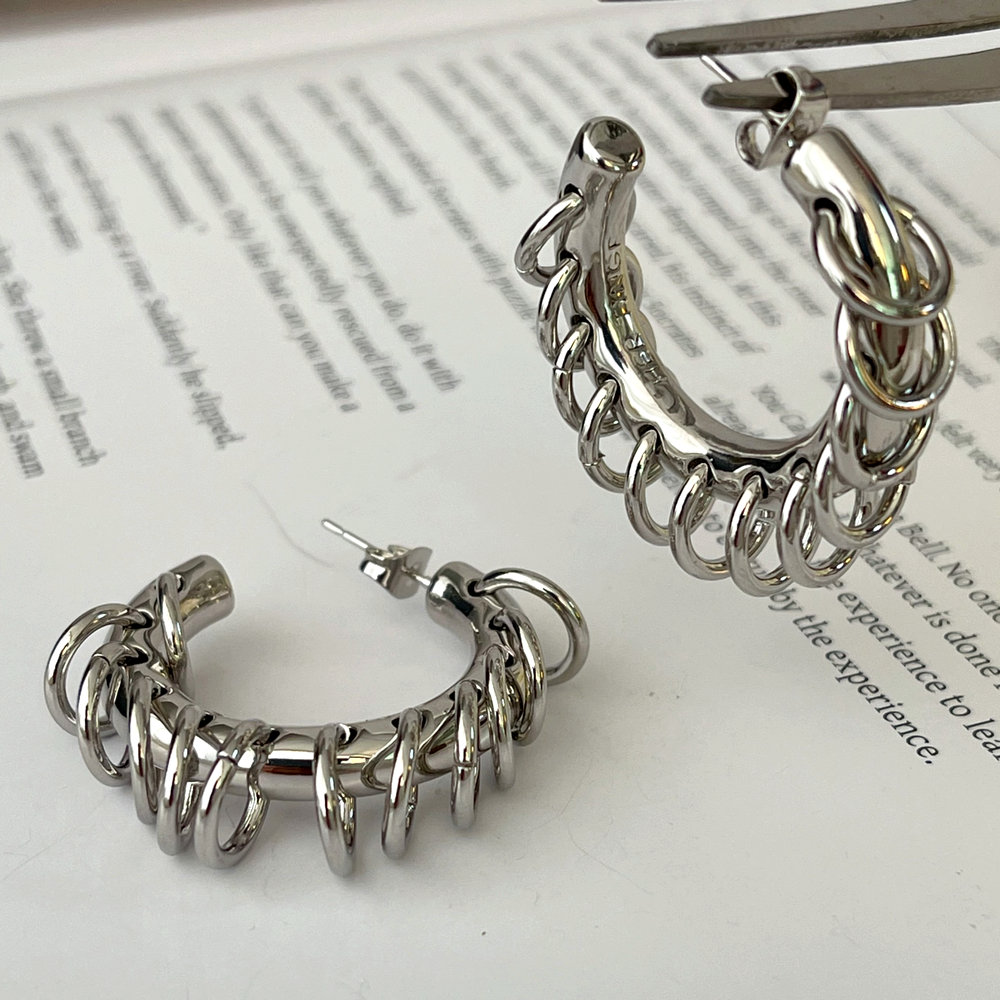 Metal circle hoop