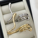 Metal snake ring
