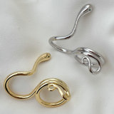 Metal snake ring