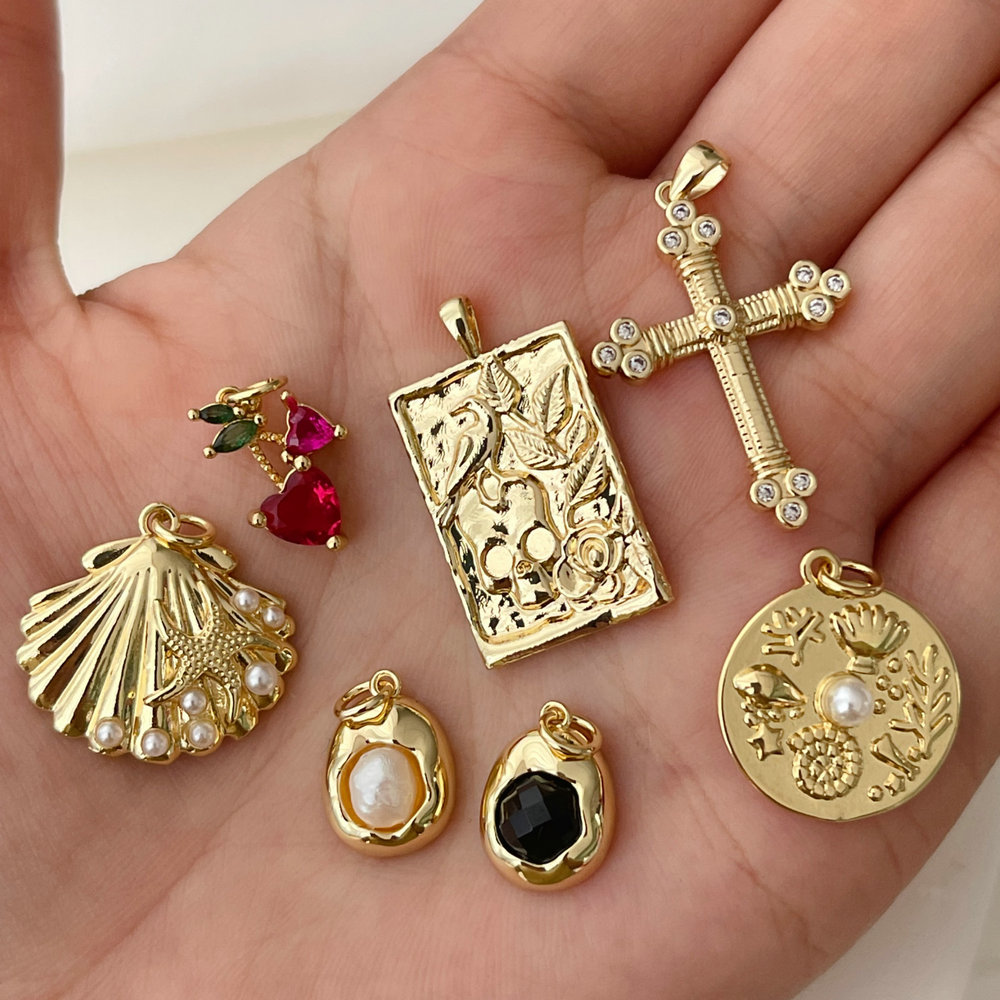 small cross charm