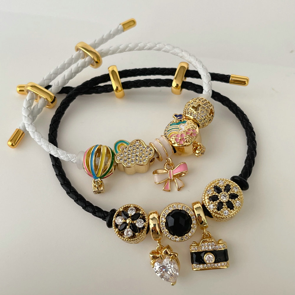 Pandora rainbow pendant bracelet