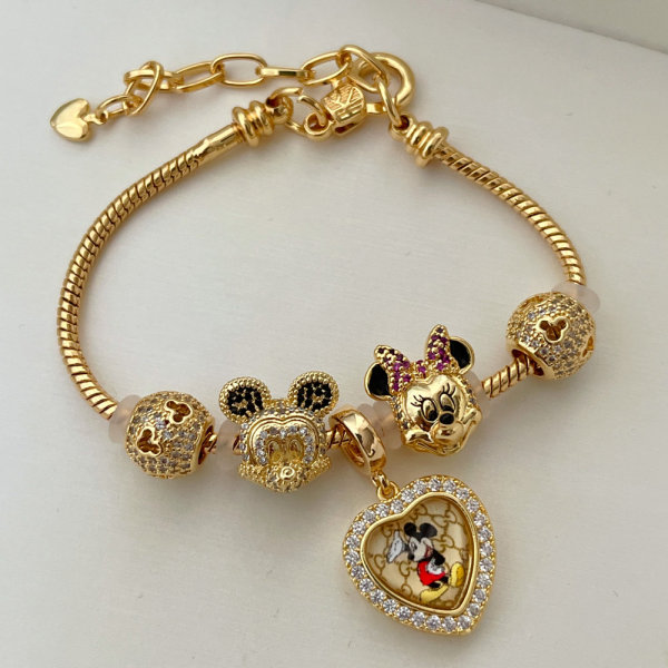 Pandora Mickey pendant bracelet
