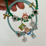 Labubu Pandora pendant bracelet
