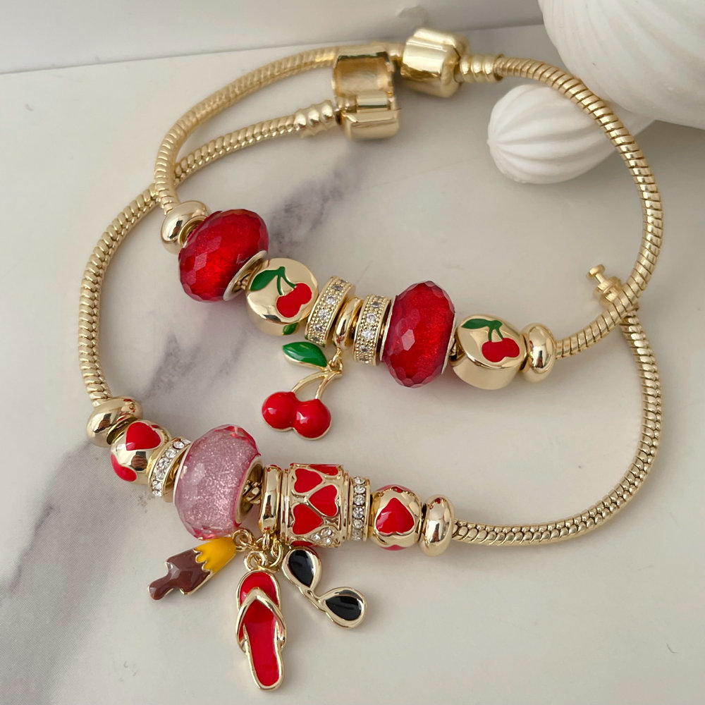 Pandora chery pendant bracelet