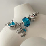 Pandora blue sea star pendant bracelet