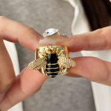 Pave bee ring