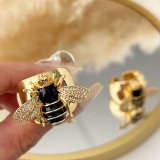 Pave bee ring