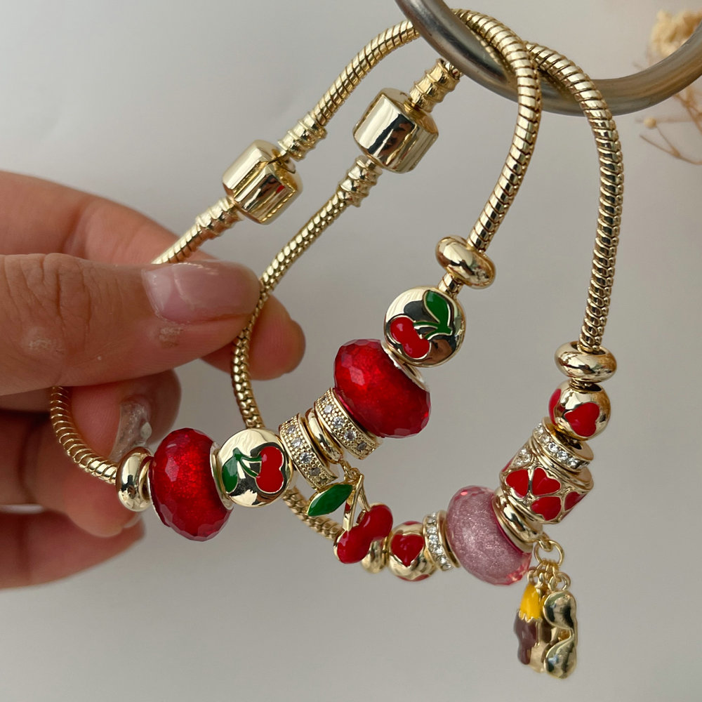 Pandora chery pendant bracelet
