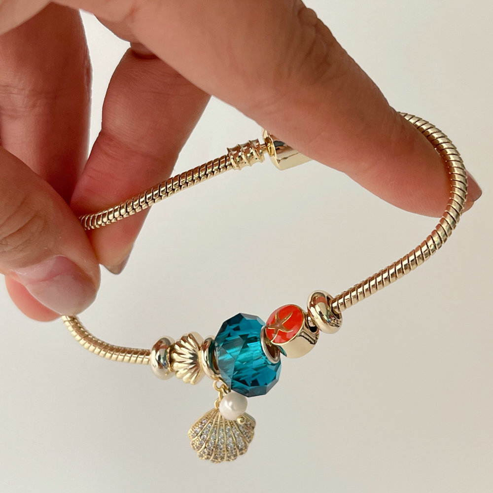 Pandora star pendant bracelet
