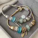 Pandora blue pendant bracelet