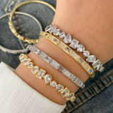Zircon fashion bangle