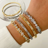 Zircon fashion bangle