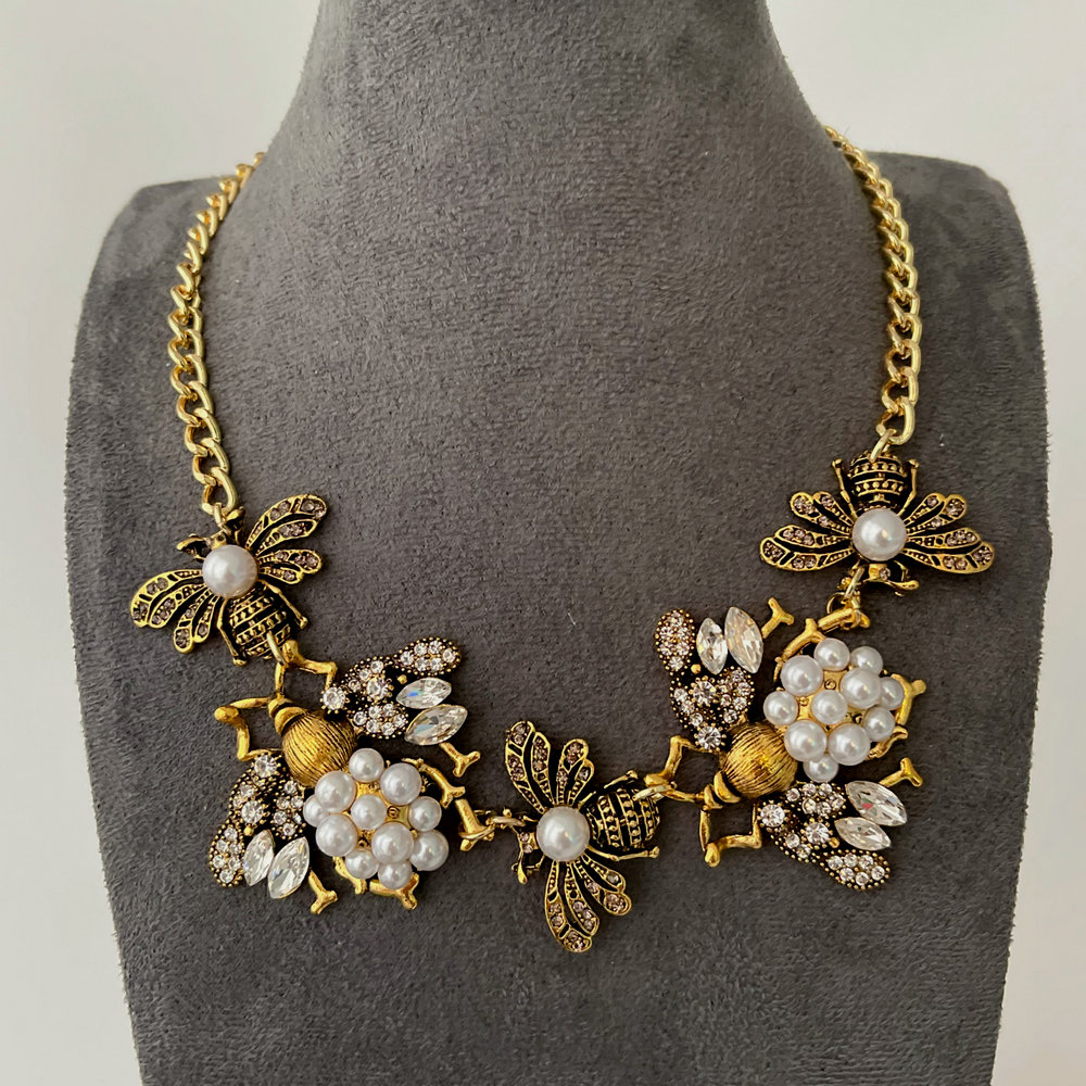 Bee necklace