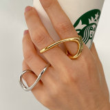 Metal specail s shape ring