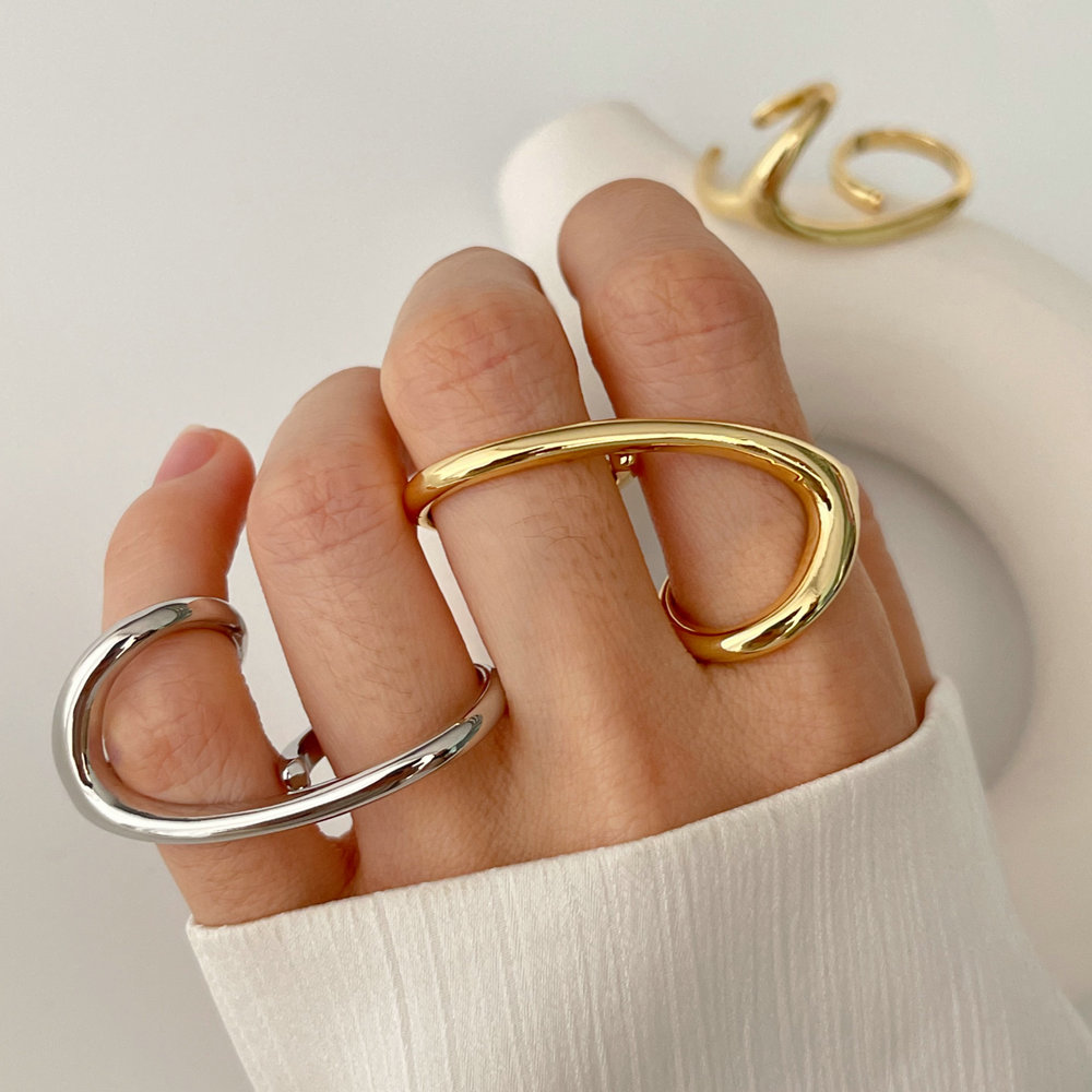 Metal specail s shape ring