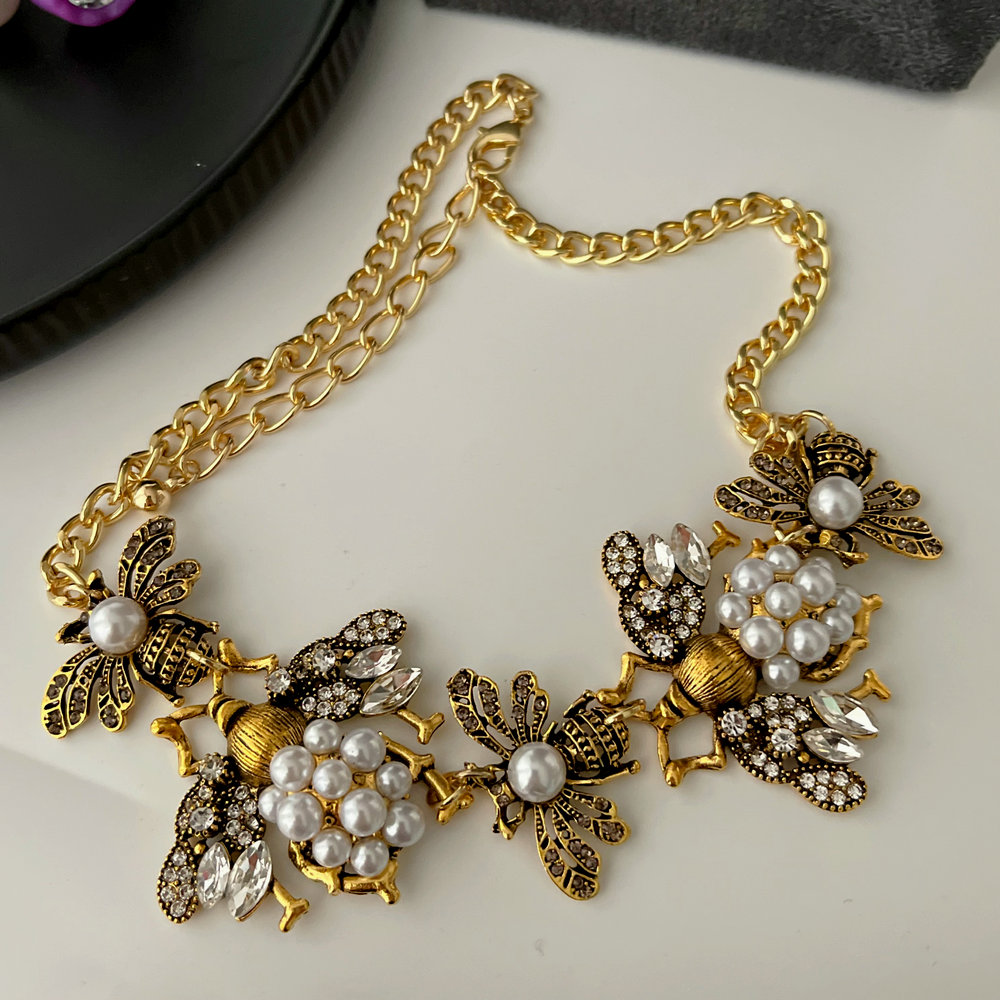 Bee necklace