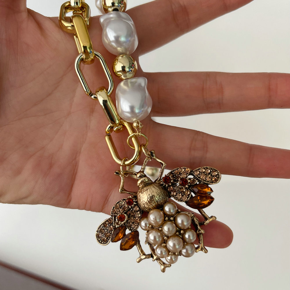 Bee necklace