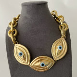 Acrylic eye necklace