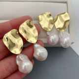 Fresh water pearl earrings