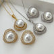 Flower pearl set