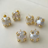 Fresh water pearl earrings