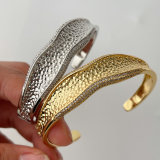 Pave wave bracelet