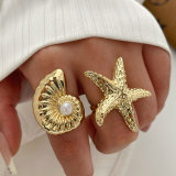 Star snail ring