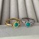 Sunflower shape ring