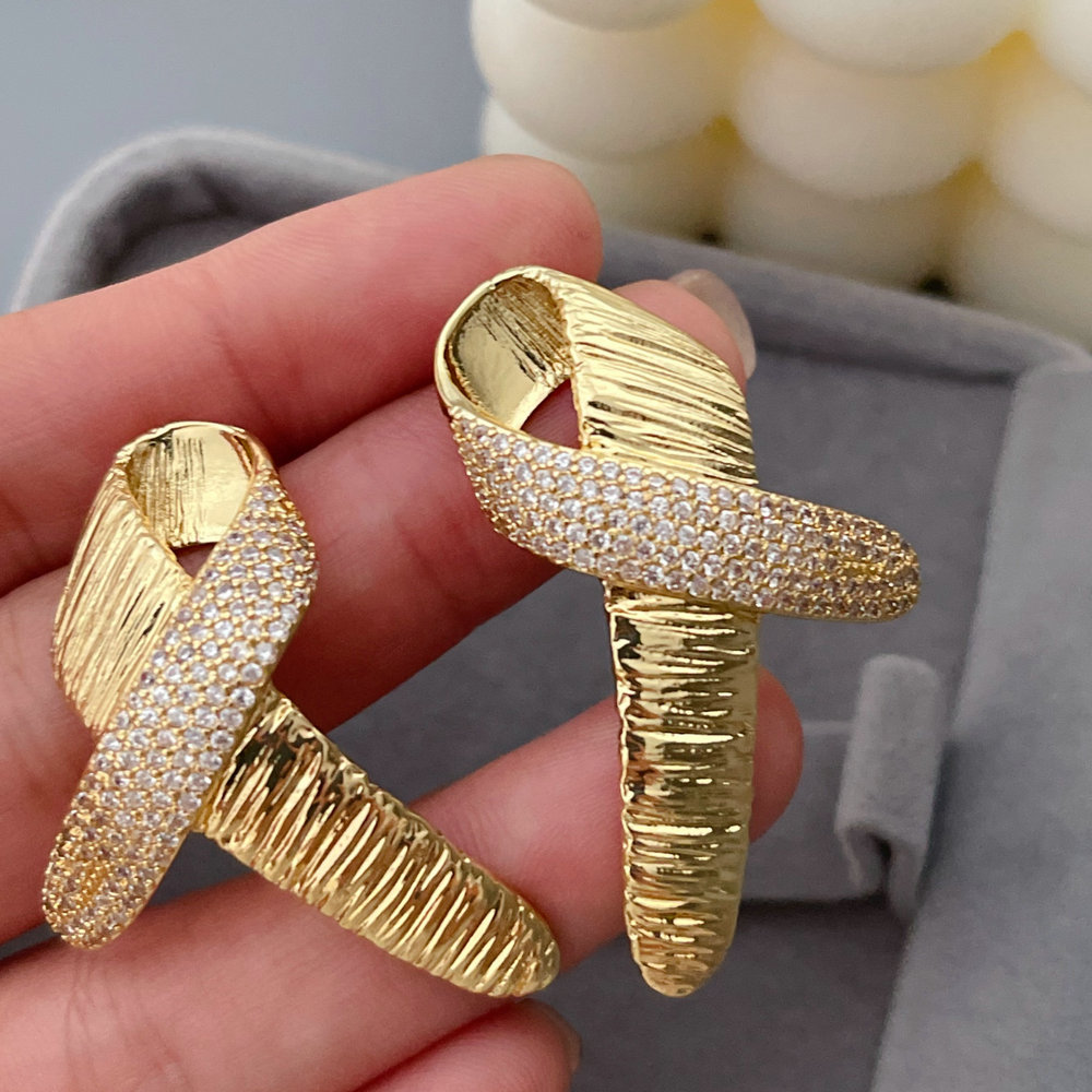 Cross earrings