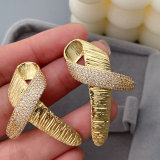 Cross earrings