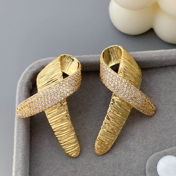 Cross earrings