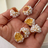 Pearl earrings
