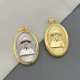 Two tone charm