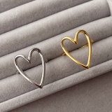 Solid heart ring