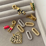 Pin heart charm