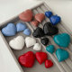 Enamel heart pendant samll 0.7$ midium 1.3$ big 2$