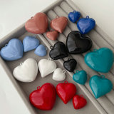 Enamel heart pendant samll 0.7$ midium 1.3$ big 2$