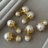 Pearl earrings